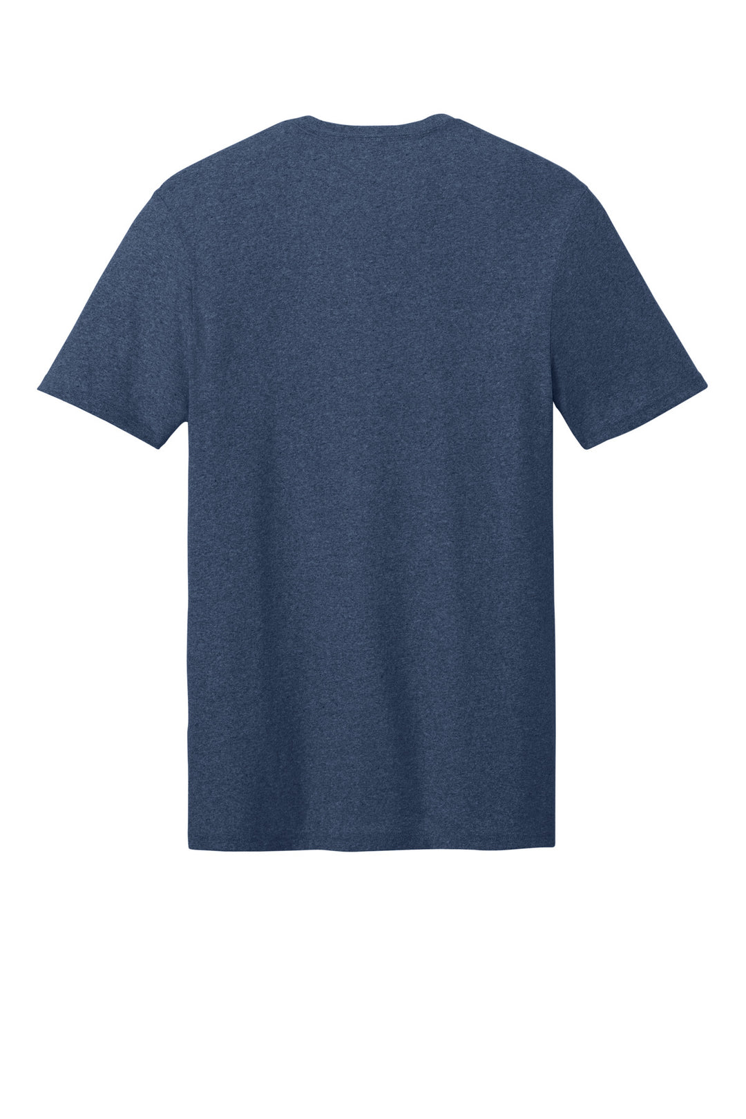 Rear View of SlvgdNvyHt Allmade Unisex Recycled Blend Tee AL2300