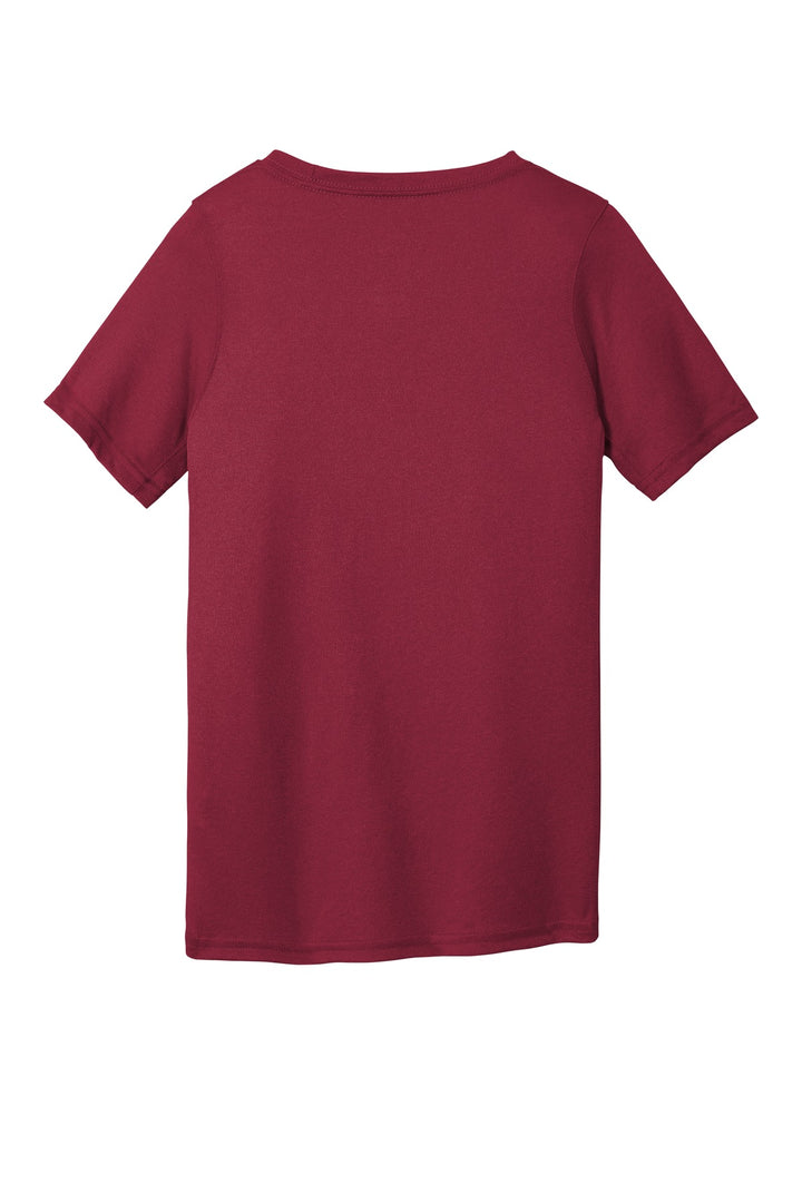 Rear View of Team Maroon Nike Youth Legend Tee 840178