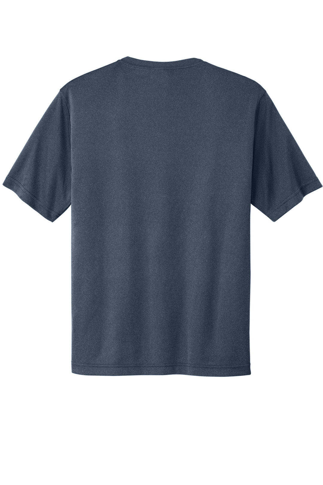 Rear View of TrNvyHthr Sport-Tek PosiCharge Competitor Tee. ST350