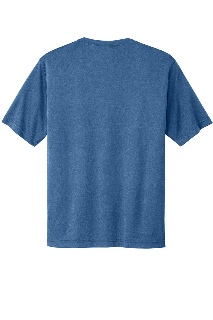 Rear View of TRoyHthr Sport-Tek PosiCharge Competitor Tee. ST350