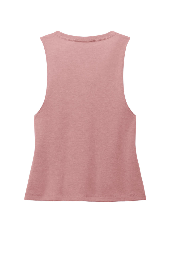 Rear View of VtgRose Allmade Women's Tri-Blend Muscle Tank AL2020