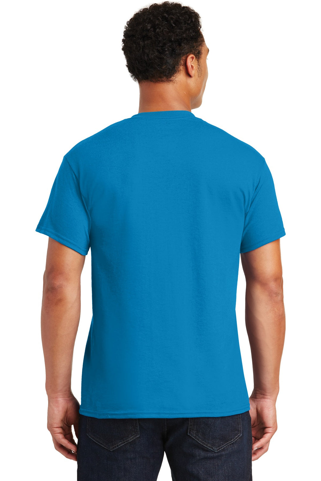 Sapphire Gildan DryBlend 50 Cotton/50 Poly T-Shirt. 8000