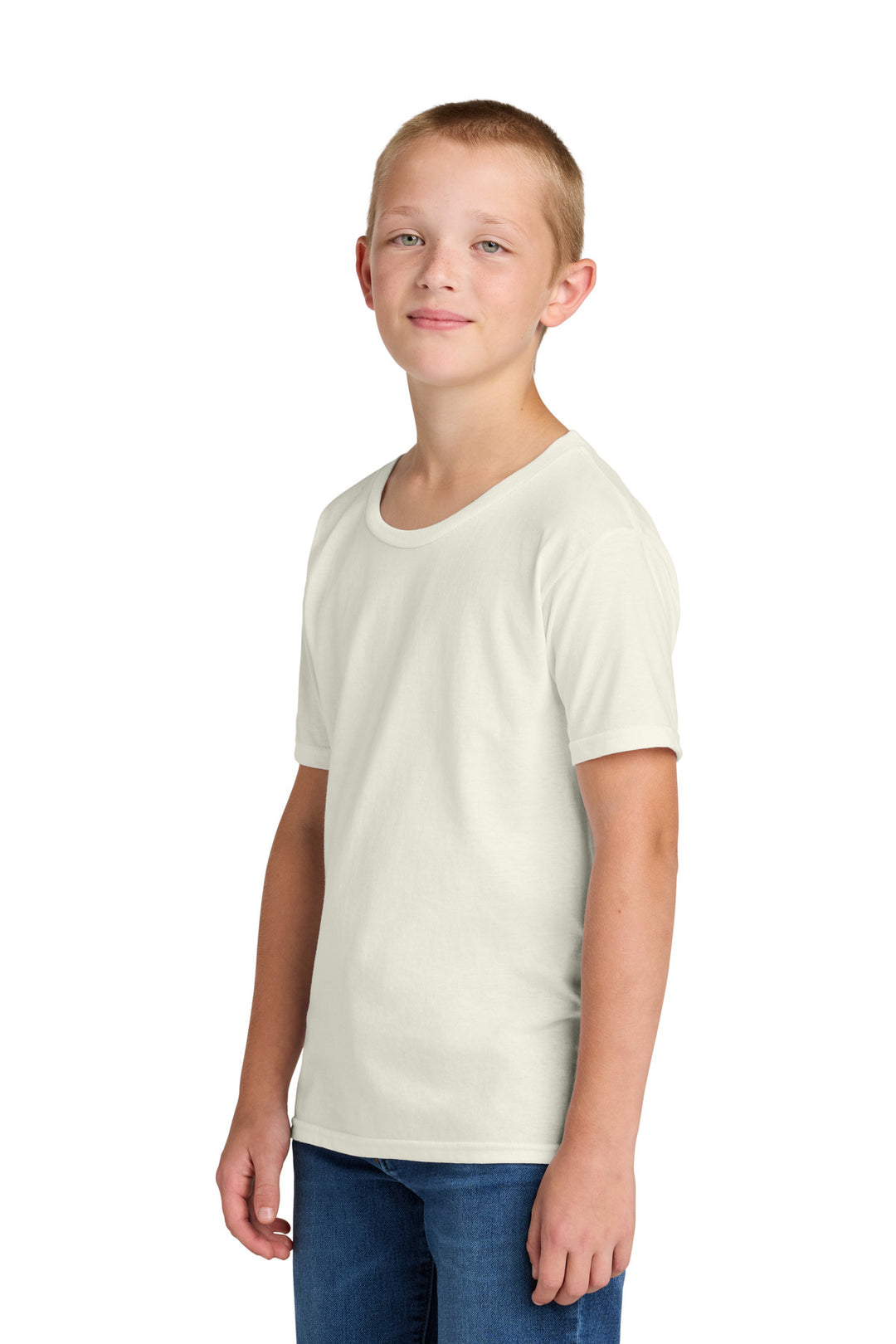 SwtCrmHthr Jerzees Classics Youth Cotton T-Shirt 363Y