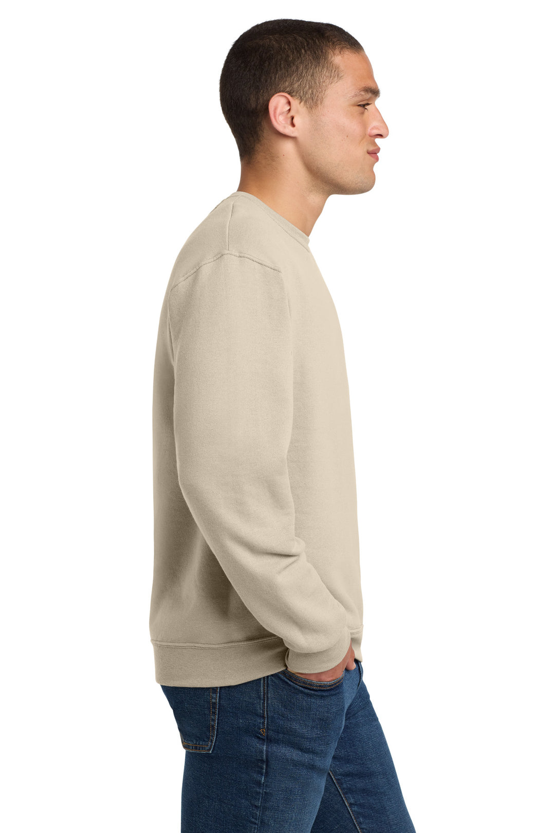 SwtCrmHthr Jerzees - NuBlend Crewneck Sweatshirt. 562M