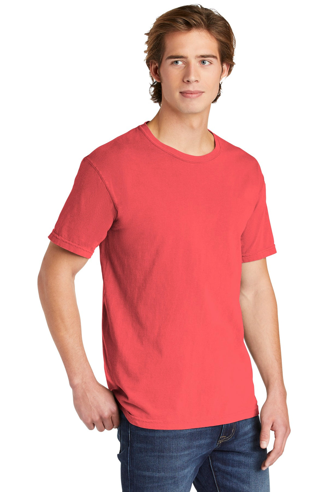 Watermelon COMFORT COLORS Heavyweight Ring Spun Tee. 1717