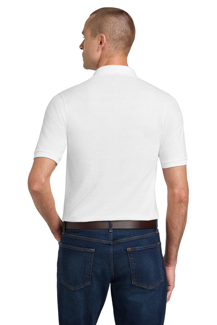 White Jerzees Dri-Power Sport Shirt. 437M